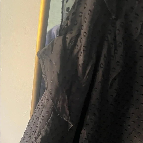 Zimmermann Black Ruffled Blouse